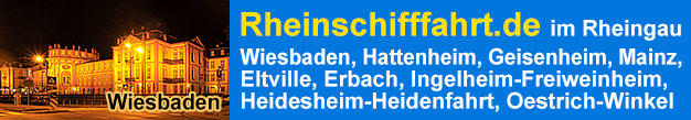 Rheinschifffahrt von Wiesbaden nach R�desheim